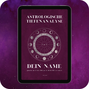 Astrologische Tiefenanalyse (schriftlich)